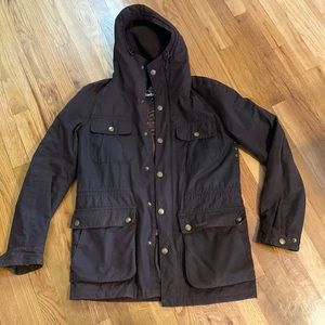 Barbour Dark Brown Military Field Jacket